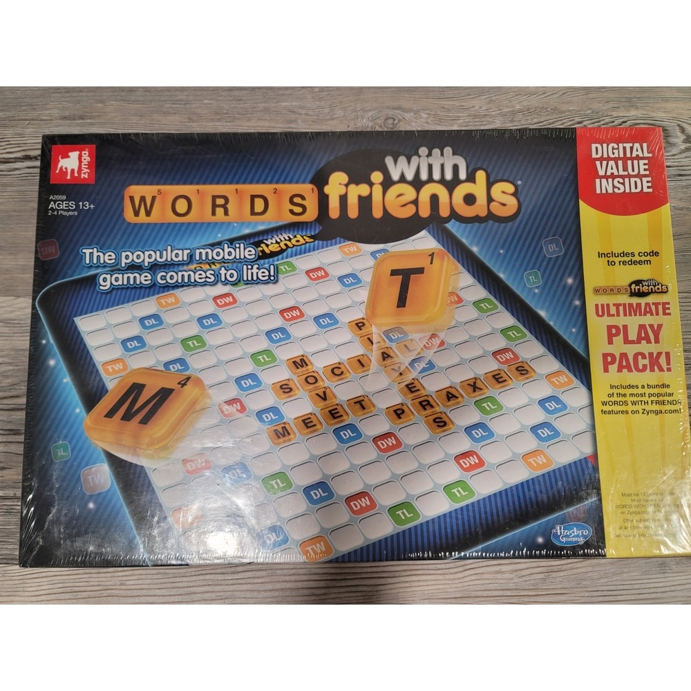 Words with friends New sealed game Digital value inside